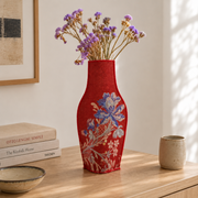 Spanish Living Room fabric vase